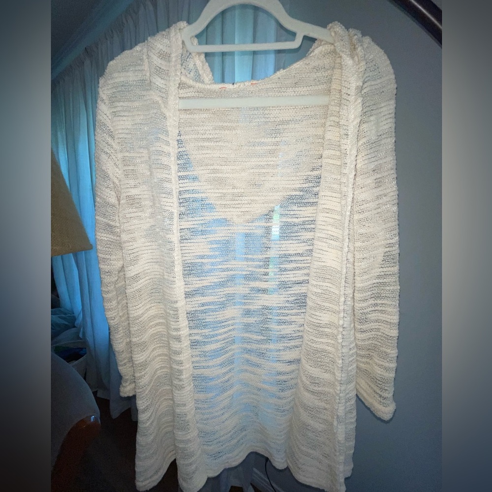Cream cardigan